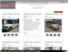Tablet Screenshot of elegancecars.net